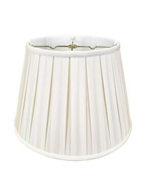 Royal Designs, Inc. Empire English Pleat Lamp Shade BSO-724-16WH, 10.5 x 16 x 11